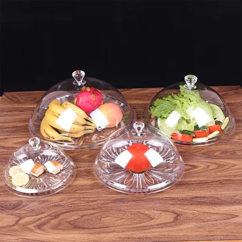 Fresh-keeping Lids Transparent PC Acrylic Food Plastic Round Dish Cover Cake Bread Fresh-keeping Cover MJ710
Fresh-keeping Lids Transparent PC Acrylic Food Plastic Round Dish Cover Cake Bread Fresh-keeping Cover MJ710