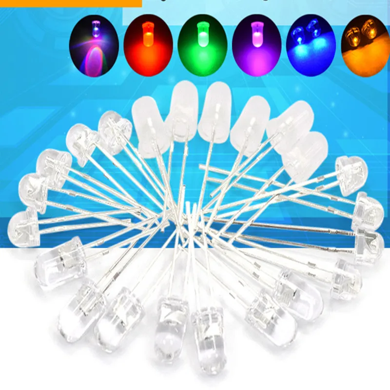 Super durable LED lamp beads, LED light emitting diodes, a variety of colors and models to choose from, DIY accessories
Super durable LED lamp beads, LED light emitting diodes, a variety of colors and models to choose from, DIY accessories