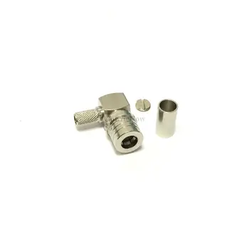 10Pcs RF Coaxial 50ohm QMA Right Angle Male for RG316 RG174/RG58 RG142/RG142 RG402 Cable Connector Adapter
10Pcs RF Coaxial 50ohm QMA Right Angle Male for RG316 RG174/RG58 RG142/RG142 RG402 Cable Connector Adapter