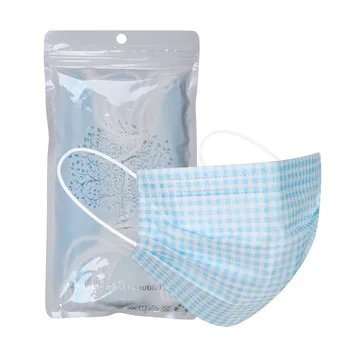 10-200PCS Disposable Face Mask Blue Fashion Green Check Masks Adult Three-layer Melt Blown Dustproof Non-woven Face Mouth Mask
10-200PCS Disposable Face Mask Blue Fashion Green Check Masks Adult Three-layer Melt Blown Dustproof Non-woven Face Mouth Mask