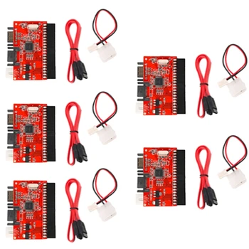 5Lot IDE to SATA PCI Adapter Card HDD Hard Drive Interface Converter with Parallel Port Serial Port Support ATA 100/133 
5Lot IDE to SATA PCI Adapter Card HDD Hard Drive Interface Converter with Parallel Port Serial Port Support ATA 100/133