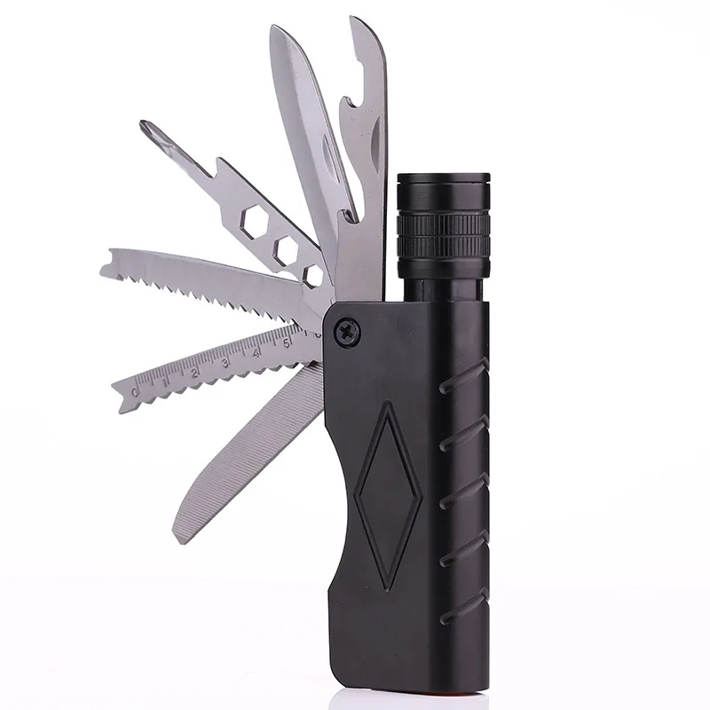 Ge lin Multifunctional Tool Power Torch Camping Climbing Harness Knife LED Glare Rechargeable Flashlight
Ge lin Multifunctional Tool Power Torch Camping Climbing Harness Knife LED Glare Rechargeable Flashlight