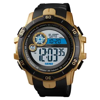 SKMEI Digital Watch For Men 50M Waterproof Outdoor Sport Watches Luminous LED Alarm Shock Resistant Male Electronic Watch 1523
SKMEI Digital Watch For Men 50M Waterproof Outdoor Sport Watches Luminous LED Alarm Shock Resistant Male Electronic Watch 1523