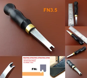 1pc 3.5mm Leather Craft FN Type Press Groove Line Creaser Edger Decorate Tool Sewing Stitching Carving Stamping Knife Cutter Awl
1pc 3.5mm Leather Craft FN Type Press Groove Line Creaser Edger Decorate Tool Sewing Stitching Carving Stamping Knife Cutter Awl