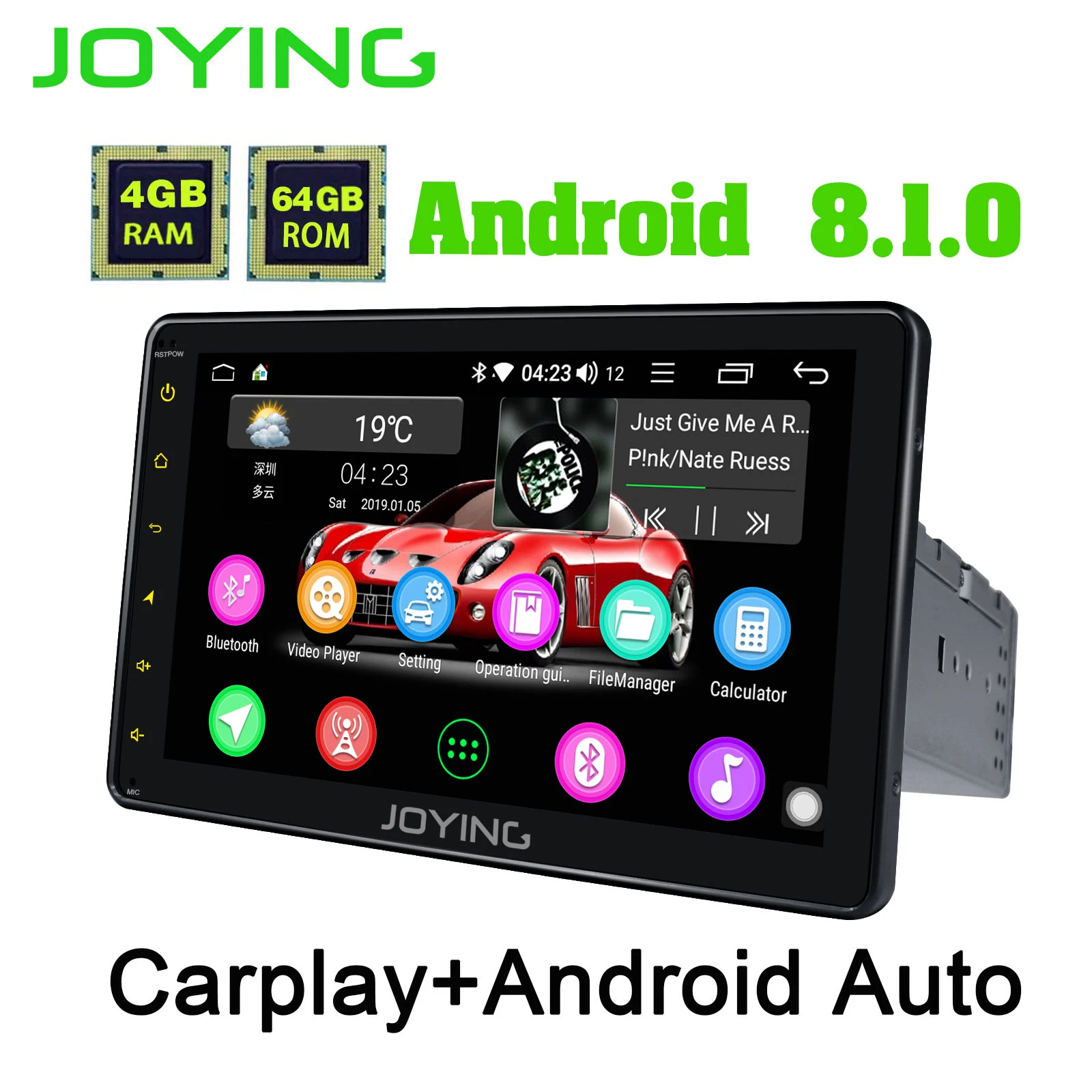 EU Warehouse 4G+64G/4+32G/2+32G No DVD 8" Single 1 Din Universal Android Autoradio Audio Car dvd Player GPS Navi OBD2 Bluetooth
EU Warehouse 4G+64G/4+32G/2+32G No DVD 8" Single 1 Din Universal Android Autoradio Audio Car dvd Player GPS Navi OBD2 Bluetooth