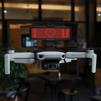 For Mavic Mini LED Display Screen Kit With Bluetooth Editing Text Pattern For DJI Mavic Mavic Mini Drone Expansion Accessories
For Mavic Mini LED Display Screen Kit With Bluetooth Editing Text Pattern For DJI Mavic Mavic Mini Drone Expansion Accessories