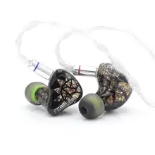 Fearless Audio Paladin Serie Roland Lancelot La Huren Elektrostatische Driver In Ear Monitor BA Hybrid HiFi Oortelefoon IEM(China)