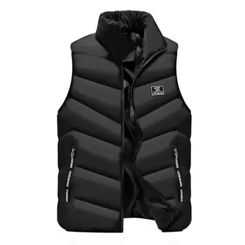 Casual Vest Men Autumn Winter Jackets Thick Vests Man Sleeveless Coats Male Warm Cotton-Padded Waistcoat men gilet veste
Casual Vest Men Autumn Winter Jackets Thick Vests Man Sleeveless Coats Male Warm Cotton-Padded Waistcoat men gilet veste