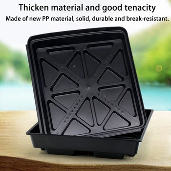 Thicken Seedling Tray Green Plant Basin Container Plant Nursery Pots Plate Gardening Bonsai Plate for Indoor Outdoor 
Thicken Seedling Tray Green Plant Basin Container Plant Nursery Pots Plate Gardening Bonsai Plate for Indoor Outdoor
