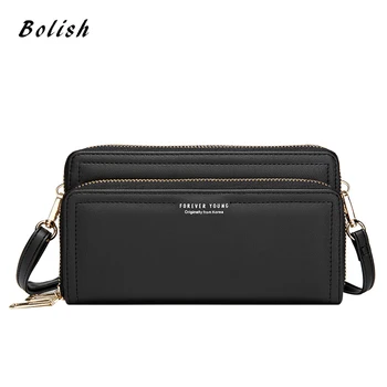 Women Crossbody Shoulder Wallets Bag Fashion PU Leather Long Zipper Messenger Bag Organizer Wallet for Lady 
Women Crossbody Shoulder Wallets Bag Fashion PU Leather Long Zipper Messenger Bag Organizer Wallet for Lady