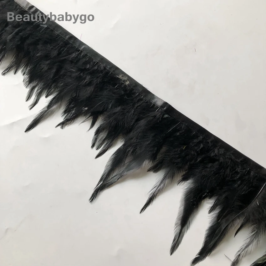 10Yard Natural Chicken Cock Feathers Trim belt 10-15CM Rooster Feather lace Party Clothing Wedding Decoration Sewing Accessories
10Yard Natural Chicken Cock Feathers Trim belt 10-15CM Rooster Feather lace Party Clothing Wedding Decoration Sewing Accessories