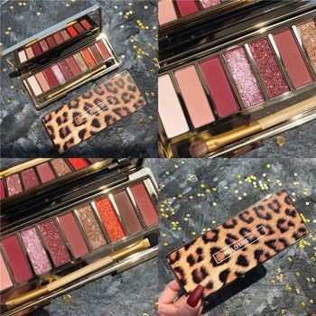 Leopard Cosmetic Macaron 10 Colors Eyeshadow Palette Shimmer Matte Glitter Eye Shadow Pallete Metallic Diamond Makeup Palette Pigmented Pallete
Leopard Cosmetic Macaron 10 Colors Eyeshadow Palette Shimmer Matte Glitter Eye Shadow Pallete Metallic Diamond Makeup Palette Pigmented Pallete