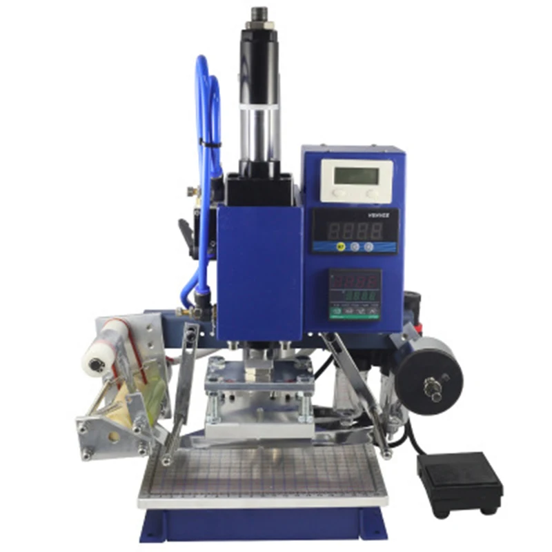 Small Pneumatic Leather Bronzing Machine Sign Branding Machine Pneumatic Paper Press Machine LOGO Hot Stamping Embossing Machine
Small Pneumatic Leather Bronzing Machine Sign Branding Machine Pneumatic Paper Press Machine LOGO Hot Stamping Embossing Machine
