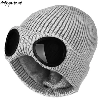 Adisputent Winter Warm Knit Hats Sports Multi-function Caps fashion Adult Windproof Ski Caps with Removable Glasses Thicken Caps
Adisputent Winter Warm Knit Hats Sports Multi-function Caps fashion Adult Windproof Ski Caps with Removable Glasses Thicken Caps