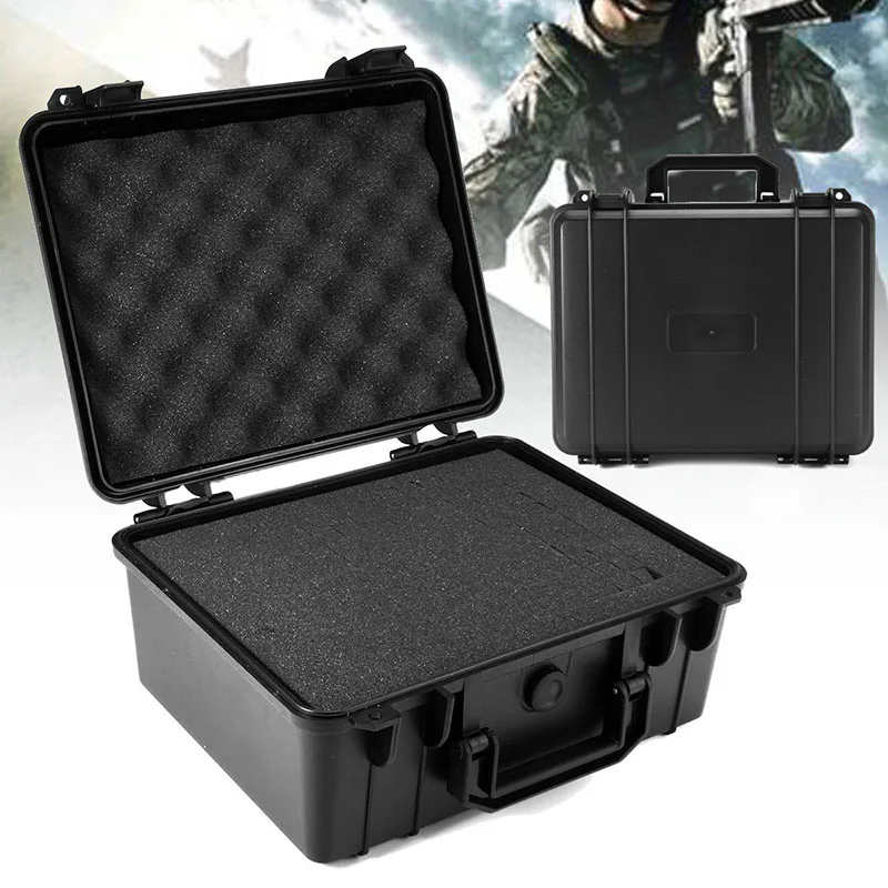 Portable Waterproof Hard Plastic Case Bag Tool Storage Box Organizer With Sponge for precision instruments,electronic equipment
Portable Waterproof Hard Plastic Case Bag Tool Storage Box Organizer With Sponge for precision instruments,electronic equipment