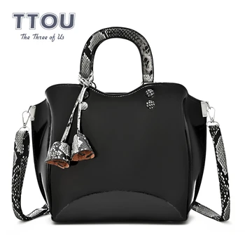 Herald Fashion Patent Leather Women Handbags Retro Serpentine Handle Shoulder Bags Female Wedding Tote Ladies Bags Brand New
Herald Fashion Patent Leather Women Handbags Retro Serpentine Handle Shoulder Bags Female Wedding Tote Ladies Bags Brand New