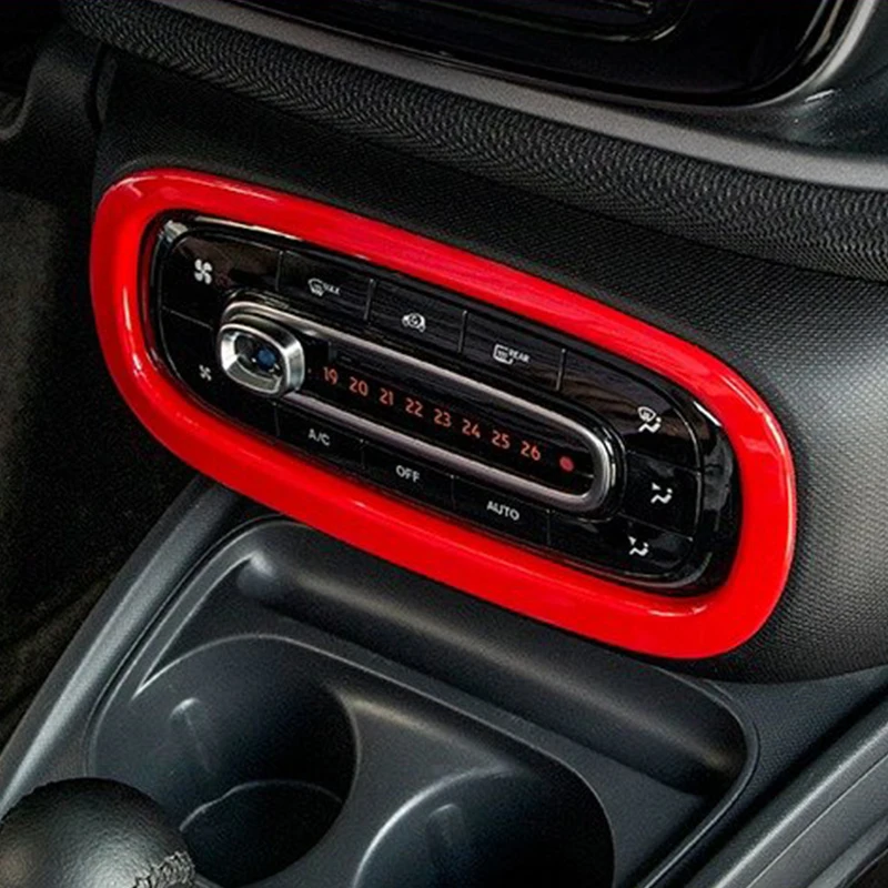 Car Air conditioning Switch Panel Decoration Cover Button Sticker Accessories For Mercedes Smart 453 Fortwo Forfour Car Styling
Car Air conditioning Switch Panel Decoration Cover Button Sticker Accessories For Mercedes Smart 453 Fortwo Forfour Car Styling