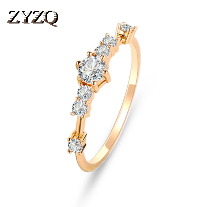 ZYZQ Romantic Engagement Rings With Dazzling Brilliant Cubic Zircon Stone Wholesale Wedding Bridal Rings Silver Plated Jewelry
ZYZQ Romantic Engagement Rings With Dazzling Brilliant Cubic Zircon Stone Wholesale Wedding Bridal Rings Silver Plated Jewelry