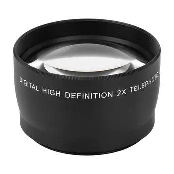 Macro lens 55mm 2X Magnification HD Tele Converter Camera Lens for 55mm Mount Camera lightweight and portable lens 
Macro lens 55mm 2X Magnification HD Tele Converter Camera Lens for 55mm Mount Camera lightweight and portable lens