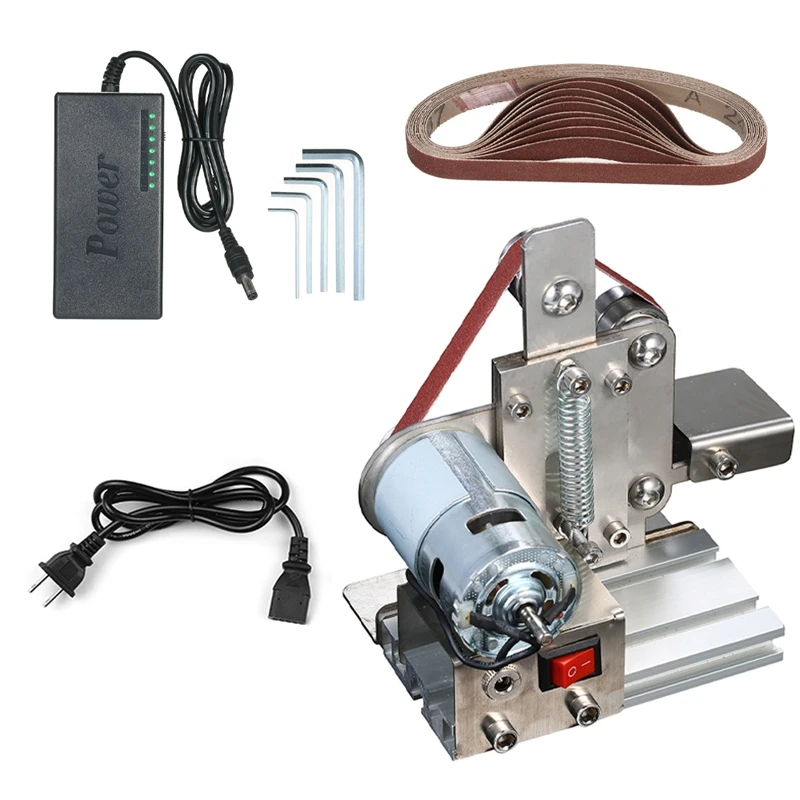 BHTS-Multi-Function Electric Belt Sander Desktop Belt Sanding Grinding Machine Grinder Mini Power Polishing Tool
BHTS-Multi-Function Electric Belt Sander Desktop Belt Sanding Grinding Machine Grinder Mini Power Polishing Tool