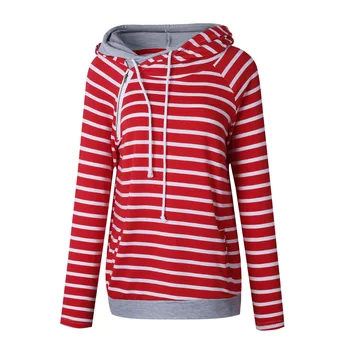 Street dress Autumn Girl Pullovers Hoodeds Hat Streetwears Striped Women Fashion Sexy Tracksuit Hoodies Kpop Trendsetter MOOWNUC
Street dress Autumn Girl Pullovers Hoodeds Hat Streetwears Striped Women Fashion Sexy Tracksuit Hoodies Kpop Trendsetter MOOWNUC