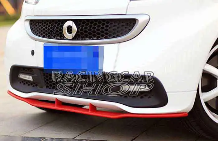 Front Bumper spoiler Protector Trim For MERCEDES BENZ Smart FORTWO A451 C451 03/2012UP