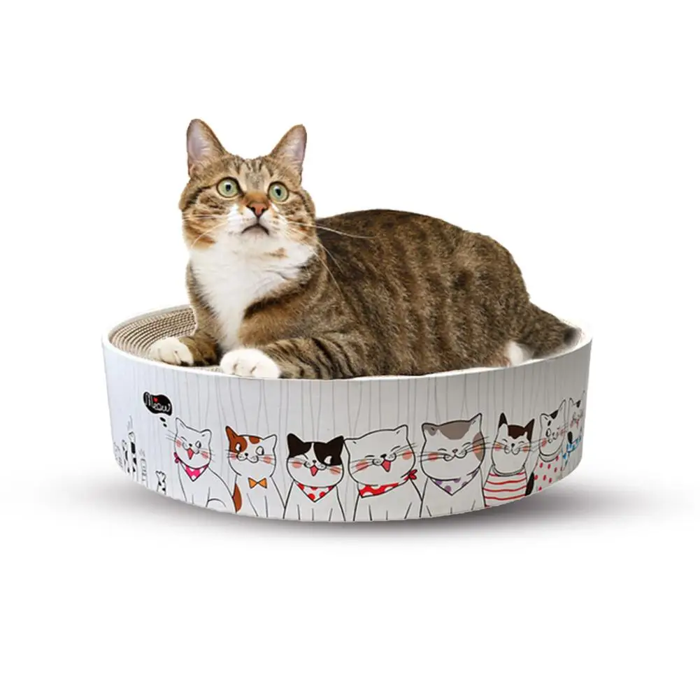 Corrugated Paper Cat Scratch Pad Cat Round Scratch Pad Round Scratcher Scratching Cardboard For Kittens Medium Cats
Corrugated Paper Cat Scratch Pad Cat Round Scratch Pad Round Scratcher Scratching Cardboard For Kittens Medium Cats
