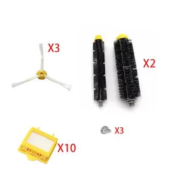 Replacement Part Kit for Roomba Bristle Brush Flexbile Beater Side Brush Hepa Filter for Irobot Roomba 700 Series Vacuum Cleaner
Replacement Part Kit for Roomba Bristle Brush Flexbile Beater Side Brush Hepa Filter for Irobot Roomba 700 Series Vacuum Cleaner