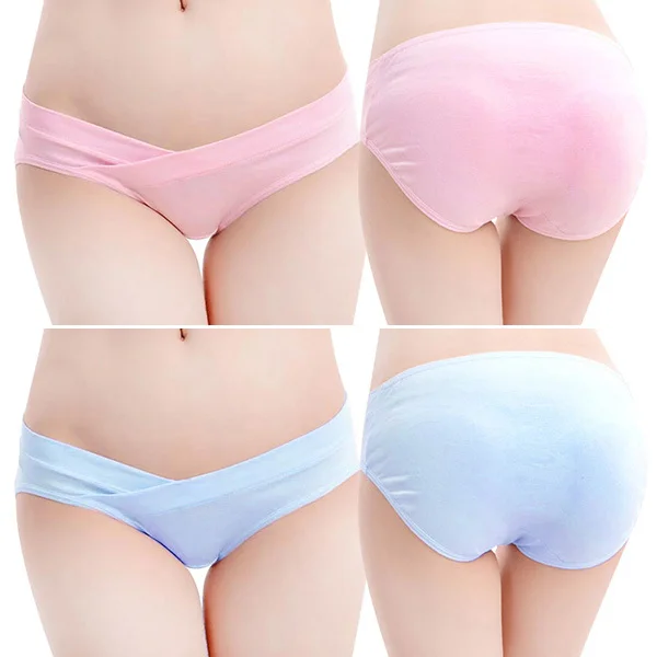 Pregnant Women Lingerie Cotton Underwear Knickers Solid Seamless Stretch Briefs Rk 
Pregnant Women Lingerie Cotton Underwear Knickers Solid Seamless Stretch Briefs Rk