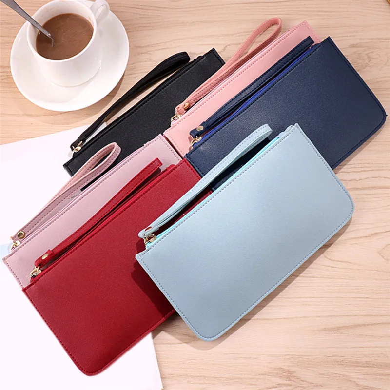 Brand Leather Wallets Women Long Zipper Coin Purses Design Clutch Wallet Female Money Credit Card Holdere
Brand Leather Wallets Women Long Zipper Coin Purses Design Clutch Wallet Female Money Credit Card Holdere