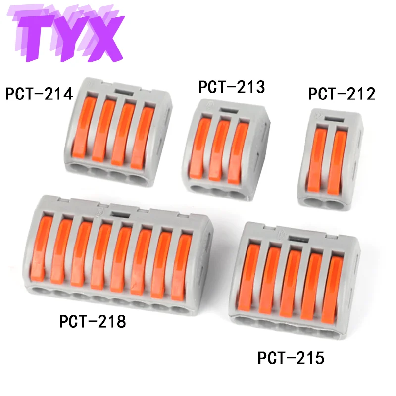 20/50/100pcs Mini Fast Wire Universal Cable Connector 222 Type Household Compact Wire Connection Push-in Terminal Block
20/50/100pcs Mini Fast Wire Universal Cable Connector 222 Type Household Compact Wire Connection Push-in Terminal Block