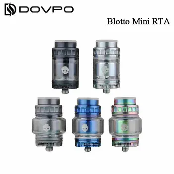 Original DOVPO Blotto Mini RTA Atomizer 2ml / 4ml Rebuildable Tank Atomizer Top Filling Vaporizer for E Cigarette Box Mod Vape
Original DOVPO Blotto Mini RTA Atomizer 2ml / 4ml Rebuildable Tank Atomizer Top Filling Vaporizer for E Cigarette Box Mod Vape