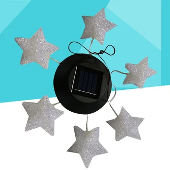 LED Solar Wind Chime Star Shape Color Changing Mobile Wind Chime Light for Home Party (Black Lid)
LED Solar Wind Chime Star Shape Color Changing Mobile Wind Chime Light for Home Party (Black Lid)