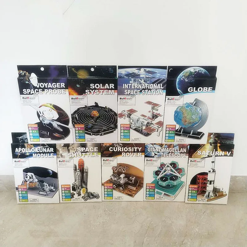 3D Paper Puzzle Space Popularization of Science Children Handmade Educational Force Assembled DIY Toy Science Space Model
3D Paper Puzzle Space Popularization of Science Children Handmade Educational Force Assembled DIY Toy Science Space Model