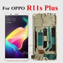 Bloc écran tactile LCD avec châssis, 6.43 pouces, pour OPPO R11s Plus CPH1721=