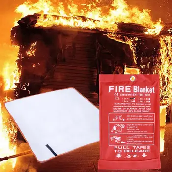 Saftety Emergency Flame-Retardant Blanket Sealed Fire Shelter Safety Cover Fire Emergency Blanket 1m Quick Release
Saftety Emergency Flame-Retardant Blanket Sealed Fire Shelter Safety Cover Fire Emergency Blanket 1m Quick Release