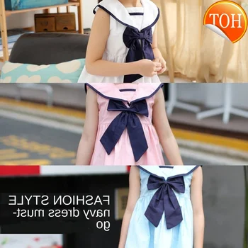 Girls Sailor Dress Summer Teenage Girls Party Dress Sailor Dress For Girls Age 6 8 10 12 13 14 Year School Clothes
Girls Sailor Dress Summer Teenage Girls Party Dress Sailor Dress For Girls Age 6 8 10 12 13 14 Year School Clothes