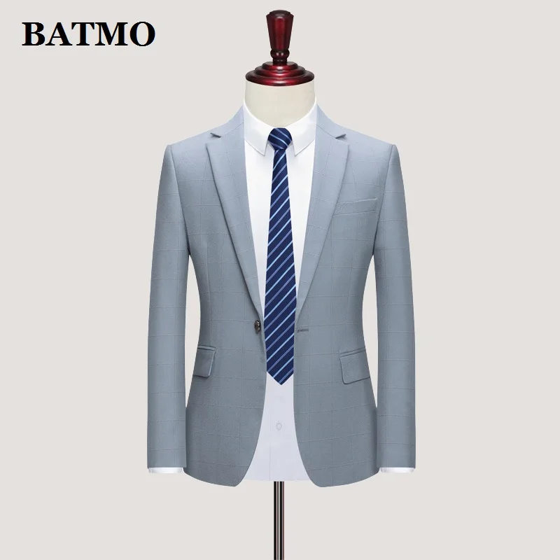 BATMO 2021 Новое поступление весенний высококачественный блейзер для мужчин мужские