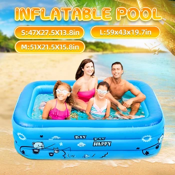 110/120/140/200cm Children Bathing Tub Baby Home Use Paddling Pool Inflatable Square Swimming Pool Kids Inflatable Pool
110/120/140/200cm Children Bathing Tub Baby Home Use Paddling Pool Inflatable Square Swimming Pool Kids Inflatable Pool