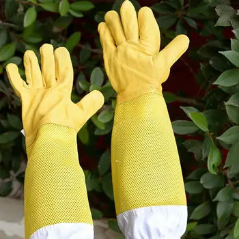1PC Protective Beekeeping Gloves Net Goatskin Bee Keeping Vented Long Sleeves Beekeeping Keeping Anti-smashing Safety Glove
1PC Protective Beekeeping Gloves Net Goatskin Bee Keeping Vented Long Sleeves Beekeeping Keeping Anti-smashing Safety Glove