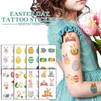 Hot 10Pcs Children Easter Cartoon Animal Adhesive Body Art Fake Tattoo Sticker Decal 
Hot 10Pcs Children Easter Cartoon Animal Adhesive Body Art Fake Tattoo Sticker Decal
