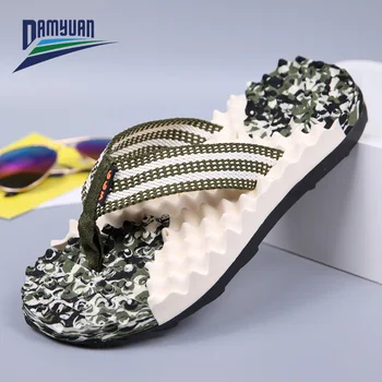 Damyuan 2020 New Fashion Summer Men Flip Flops High Quality Beach Slippers Anti-slip Thick-soled Sandals Slippers Toe Sandals
Damyuan 2020 New Fashion Summer Men Flip Flops High Quality Beach Slippers Anti-slip Thick-soled Sandals Slippers Toe Sandals