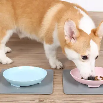 1pc Non-slip Placemat Sucker Creative Practical Silicone Feeding Bowl Dog Food Bowl Feeder Water Bowl for Pet Cat
1pc Non-slip Placemat Sucker Creative Practical Silicone Feeding Bowl Dog Food Bowl Feeder Water Bowl for Pet Cat