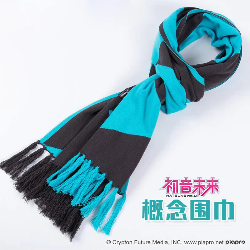 Japan Anime Vocaloid Hatsune Miku Cosplay Autumn Winter Warm Neckerchief Student Fashion Scarf Gifts
Japan Anime Vocaloid Hatsune Miku Cosplay Autumn Winter Warm Neckerchief Student Fashion Scarf Gifts