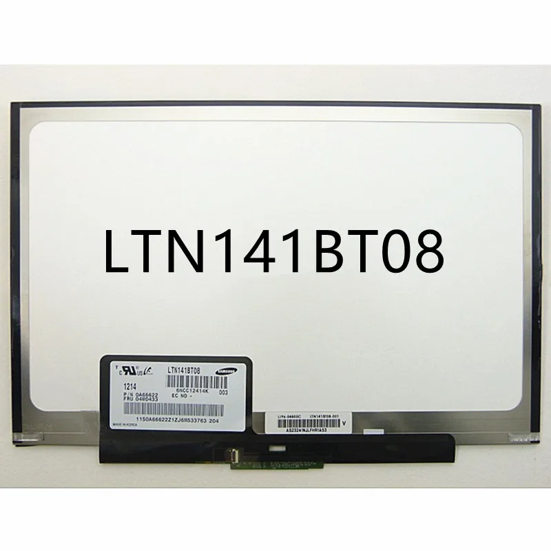 ЖК-экран ноутбука 14,1 дюйма LTN141BT08 LT141DEQ8B00 для Lenovo IBM ThinkPad T400S T410s T410si, матричная панель 1440*900, 40 контактов
ЖК-экран ноутбука 14,1 дюйма LTN141BT08 LT141DEQ8B00 для Lenovo IBM ThinkPad T400S T410s T410si, матричная панель 1440*900, 40 контактов