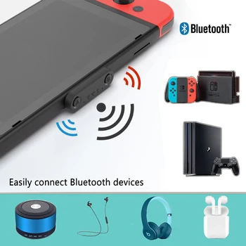 Bluetooth Adapter BT5.0 Wireless Transmitter Converter USB Type-c for Nintendo Switch/PS4/PS3 with Bluetooth Speaker Headphone
Bluetooth Adapter BT5.0 Wireless Transmitter Converter USB Type-c for Nintendo Switch/PS4/PS3 with Bluetooth Speaker Headphone