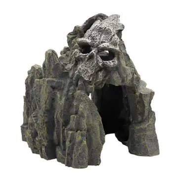 Resin Aquatic Aquarium Landscaping Rockery Decor Skull Mountain Fish Tank Ornament 
Resin Aquatic Aquarium Landscaping Rockery Decor Skull Mountain Fish Tank Ornament