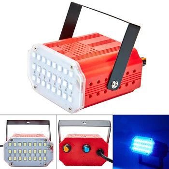24 LED 6W Stage Effect Light Flashing Colorful Light Remote Sound Activated Disco Lights for Festival / Wedding Strobe Lights
24 LED 6W Stage Effect Light Flashing Colorful Light Remote Sound Activated Disco Lights for Festival / Wedding Strobe Lights