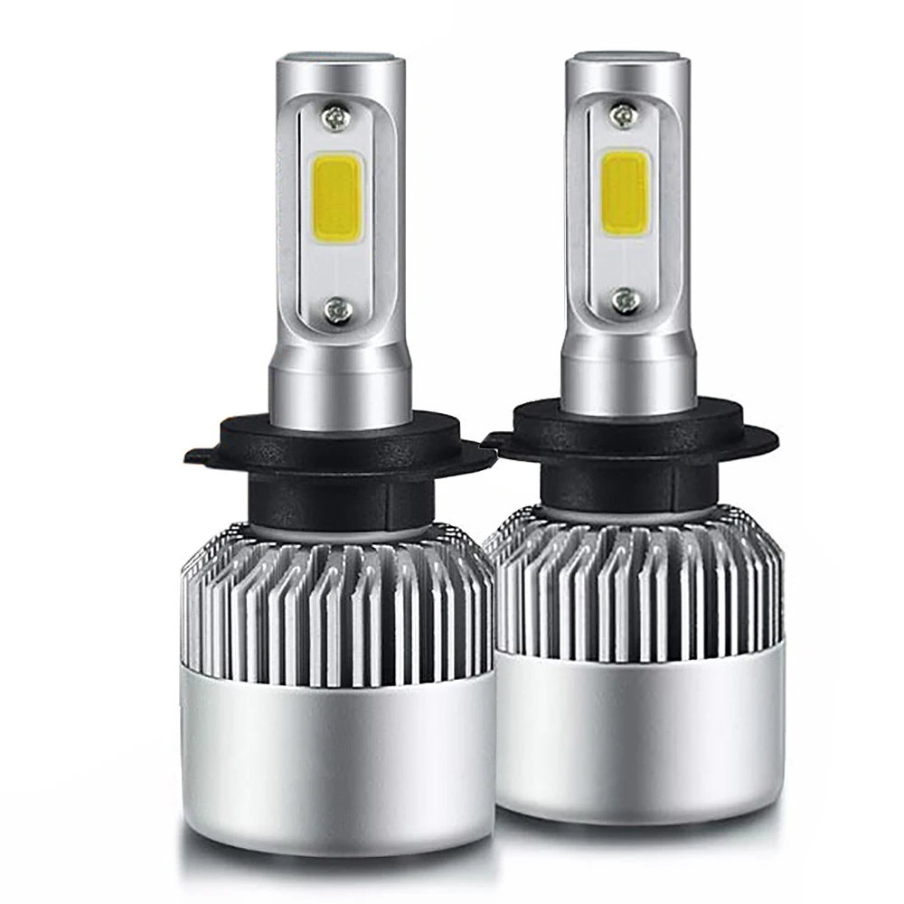 2x H7 LED H11 H4 Hi/Lo H1 H3 H8 HB1 HB3 H13 9005 Car Headlight Bulbs 6500K COB S2 LED headlight for auto SUV Trunk Fog Lamp
2x H7 LED H11 H4 Hi/Lo H1 H3 H8 HB1 HB3 H13 9005 Car Headlight Bulbs 6500K COB S2 LED headlight for auto SUV Trunk Fog Lamp
