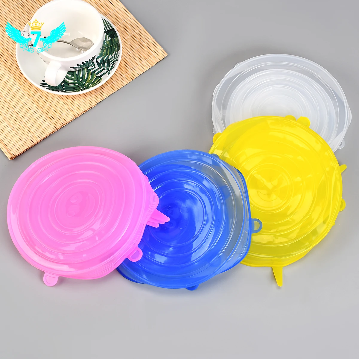 Silicone Fresh-keeping Cover 6 Sets Of Stretchable Multi-function Fruit And Vegetable Cling Film Preservation Bowl Cover TON
Silicone Fresh-keeping Cover 6 Sets Of Stretchable Multi-function Fruit And Vegetable Cling Film Preservation Bowl Cover TON